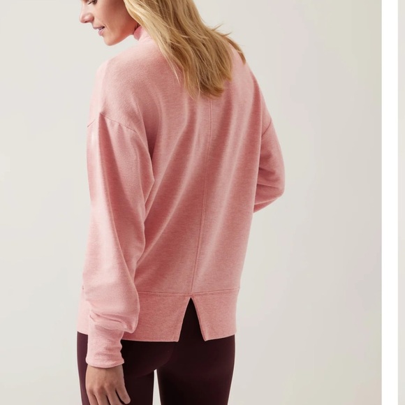 Athleta Apollo Crewneck Sweatshirt L - Picture 2 of 8